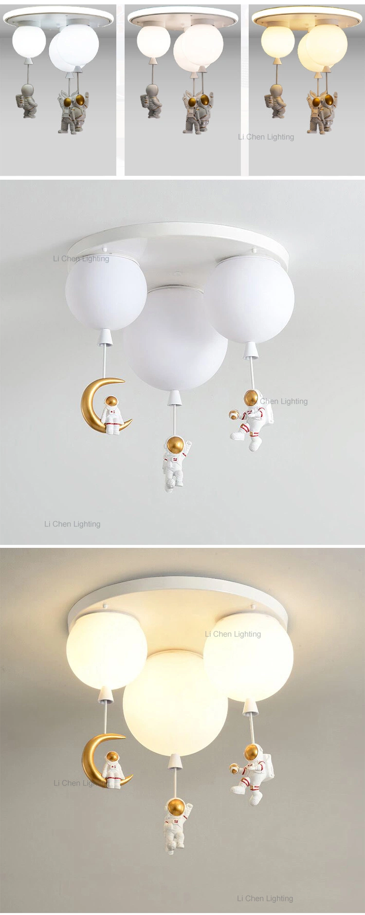 2023 Cartoon Creative Bedroom Kids Surface Mounted LED Ceiling Light