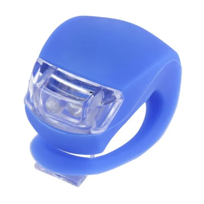 Nouveau vélo grenouille étanche Silicone vélo LED avertissement Silicone lumière équitation Super lumineux lumière pliant vélo avant lumière